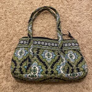 Vera Bradley Cambridge Print (retired) Shoulder Bag Purse